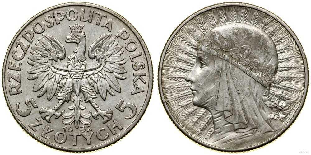 Polska, 5 złotych, 1932