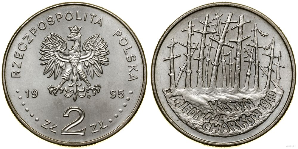 Polska, 2 złote, 1995