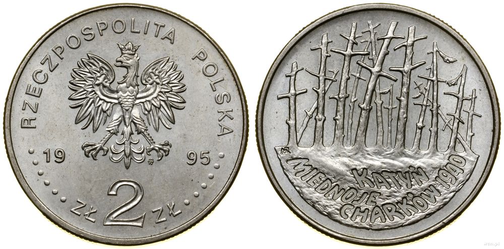 Polska, 2 złote, 1995