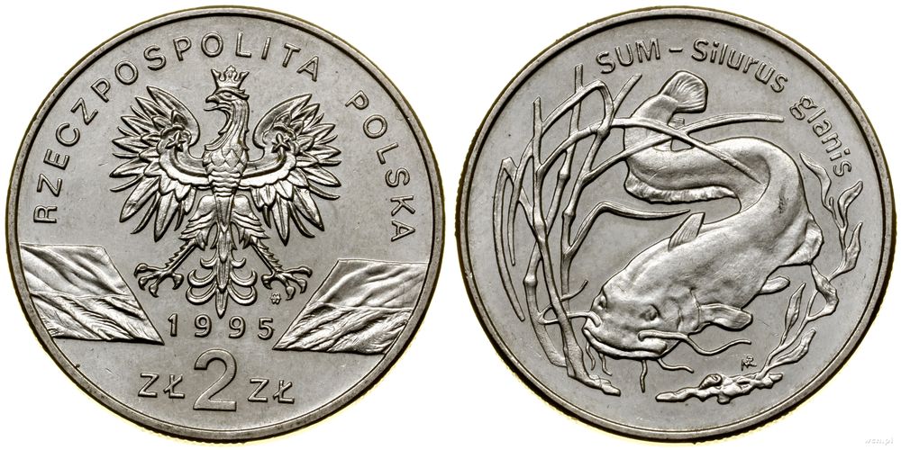 Polska, 2 złote, 1995