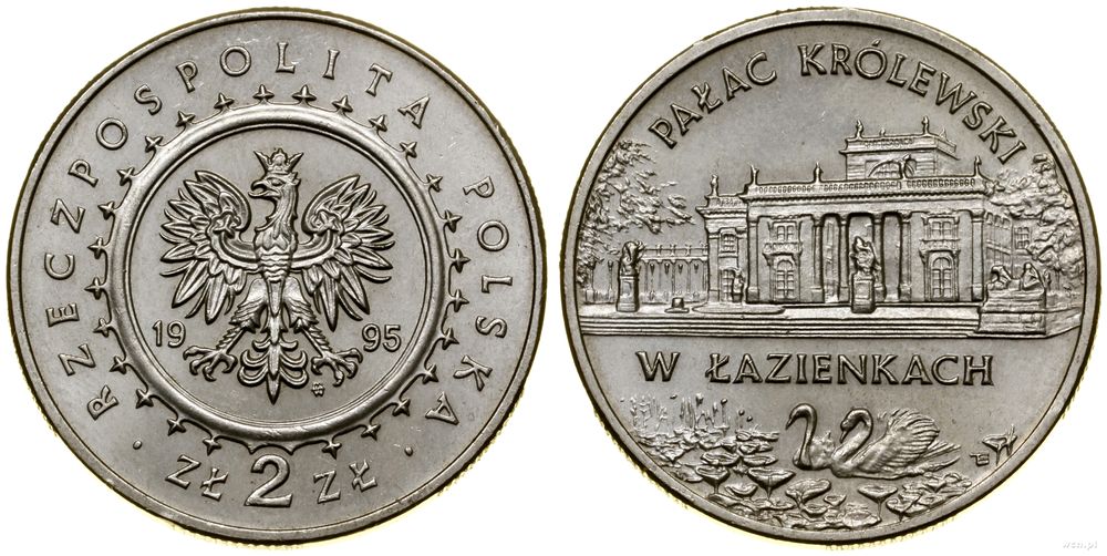 Polska, 2 złote, 1995