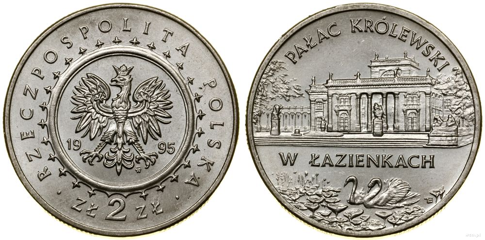 Polska, 2 złote, 1995