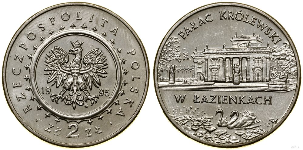 Polska, 2 złote, 1995