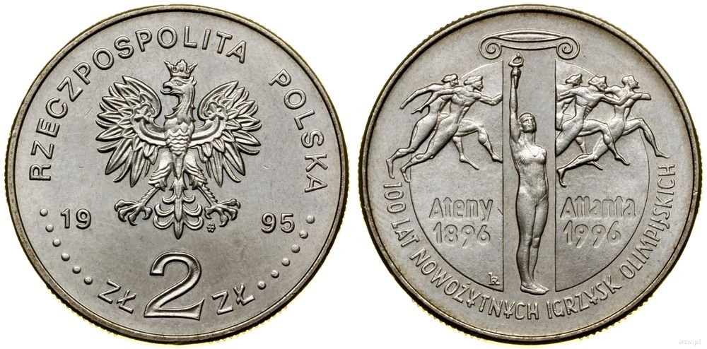Polska, 2 złote, 1995