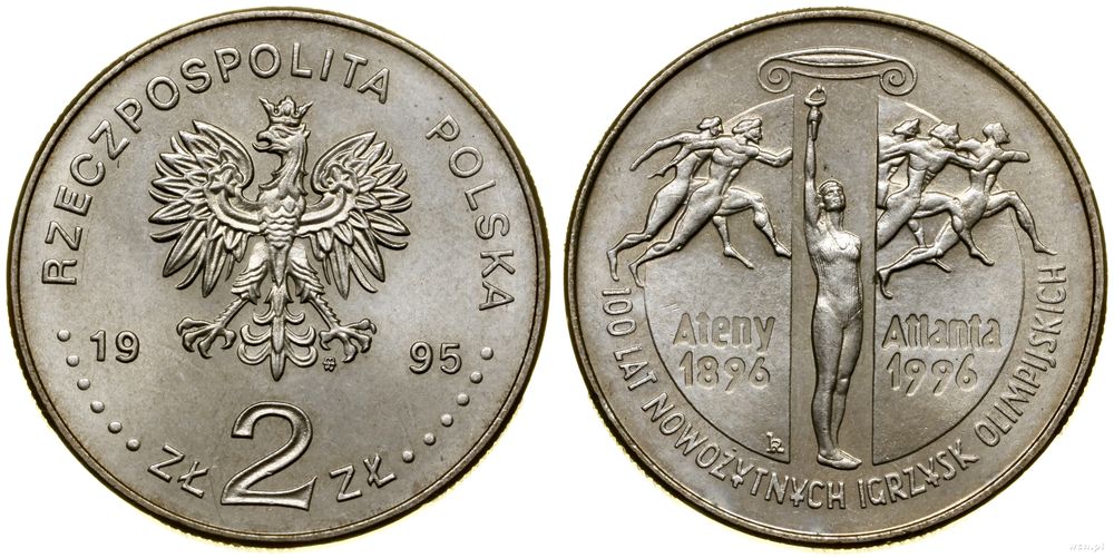 Polska, 2 złote, 1995