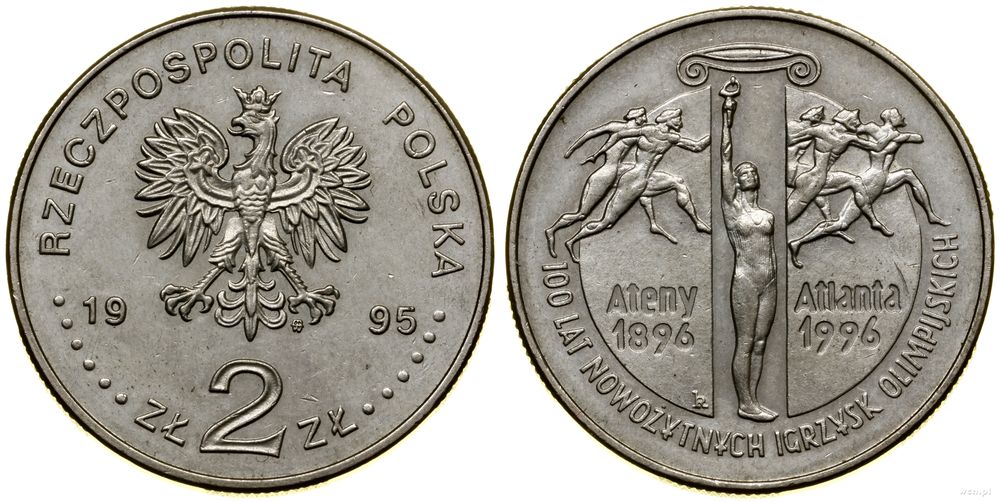 Polska, 2 złote, 1995