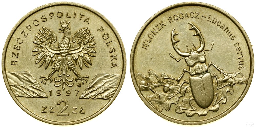 Polska, 2 złote, 1997
