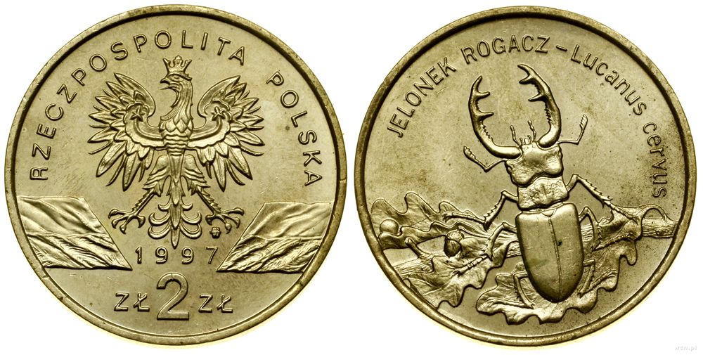 Polska, 2 złote, 1997