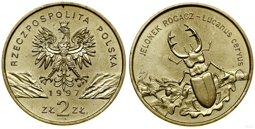 Polska, 2 złote, 1997
