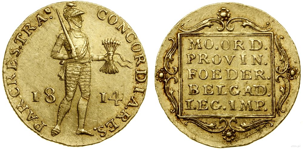 Niderlandy, dukat, 1814