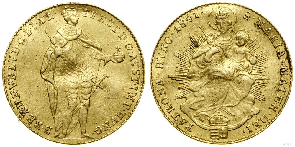 Węgry, dukat, 1841
