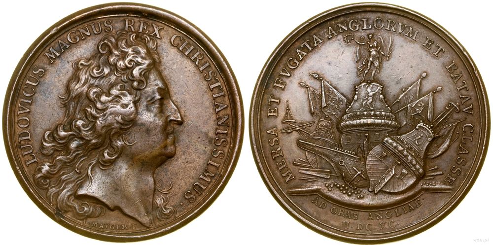 Francja, medal pamiątkowy, 1690