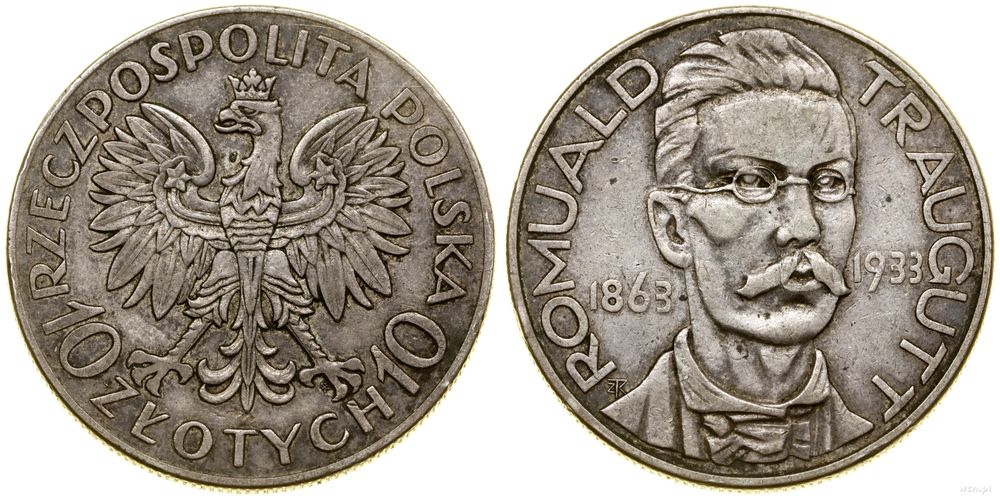 Polska, 10 złotych, 1933
