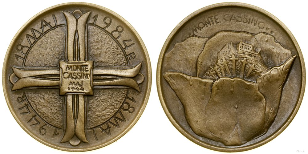 Polska, 40. rocznica bitwy pod Monte Cassino, 1984