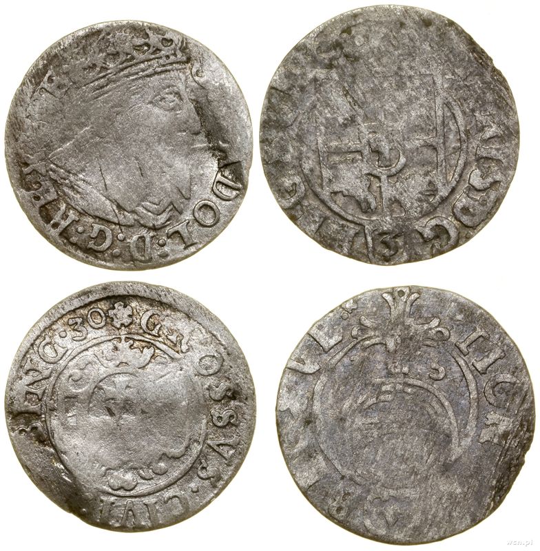 Związane historycznie z Polską, zestaw 2 monet