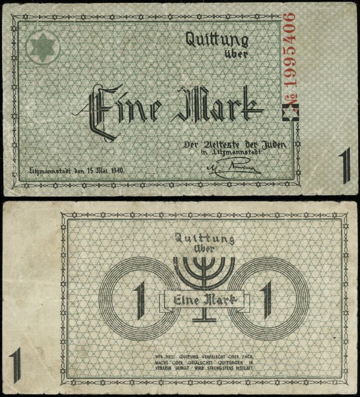 Polska, 1 marka, 15.05.1940