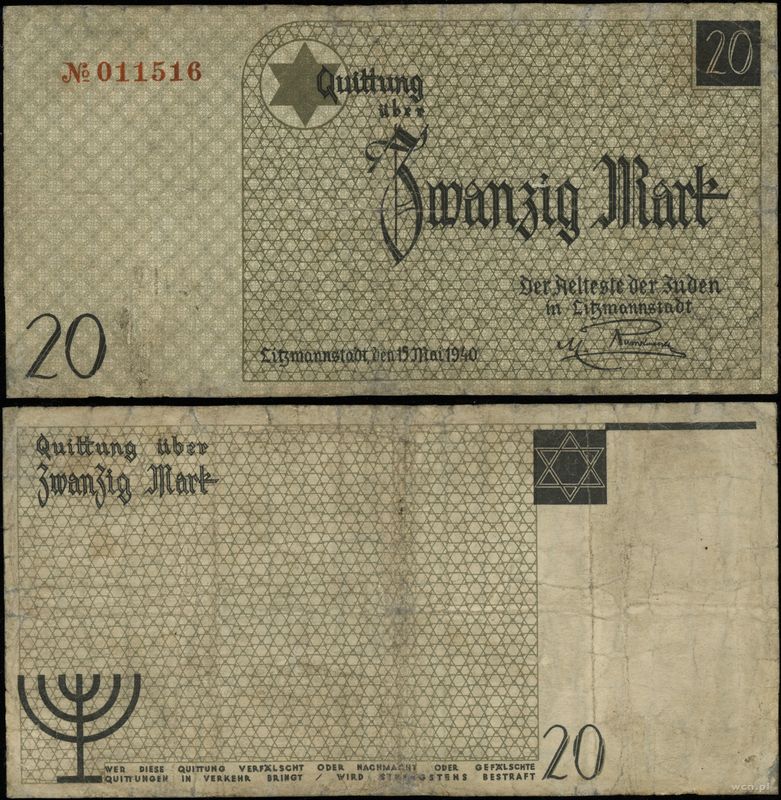 Polska, 20 marek, 15.05.1940