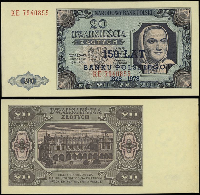 Polska, 100 złotych, 1.07.1948