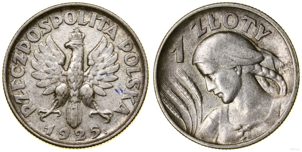 Polska, 1 złoty, 1925