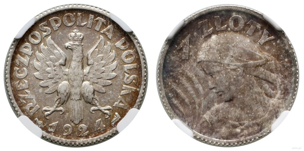 Polska, 1 złoty, 1924