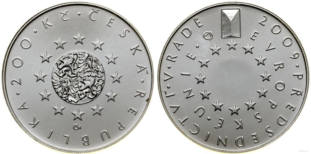 Czechy, 200 koron, 2009