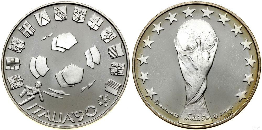 Włochy, medal pamiątkowy, 1988
