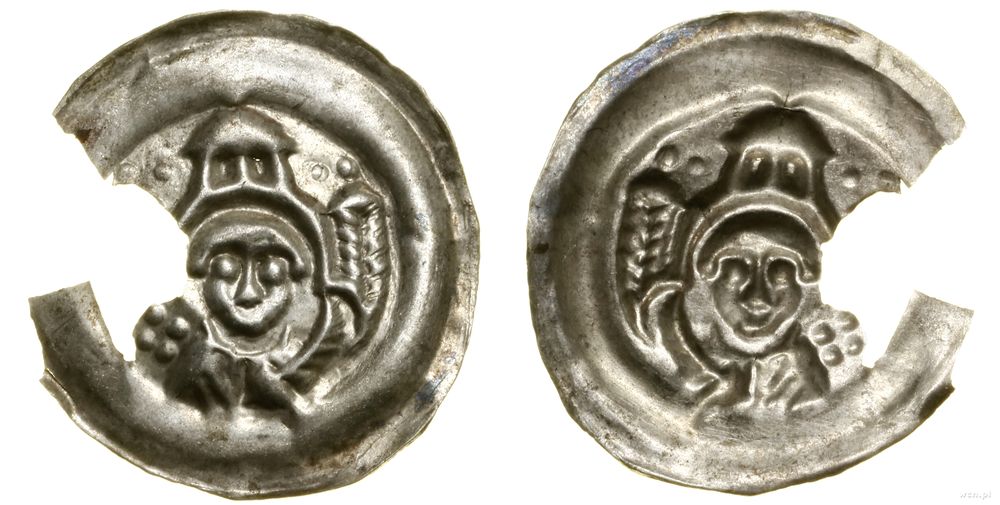Polska, brakteat, (po ok. 1220 r.)
