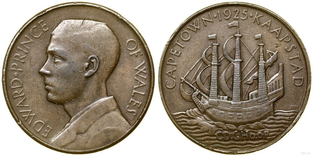 Republika Południowej Afryki, medal pamiątkowy, 1925