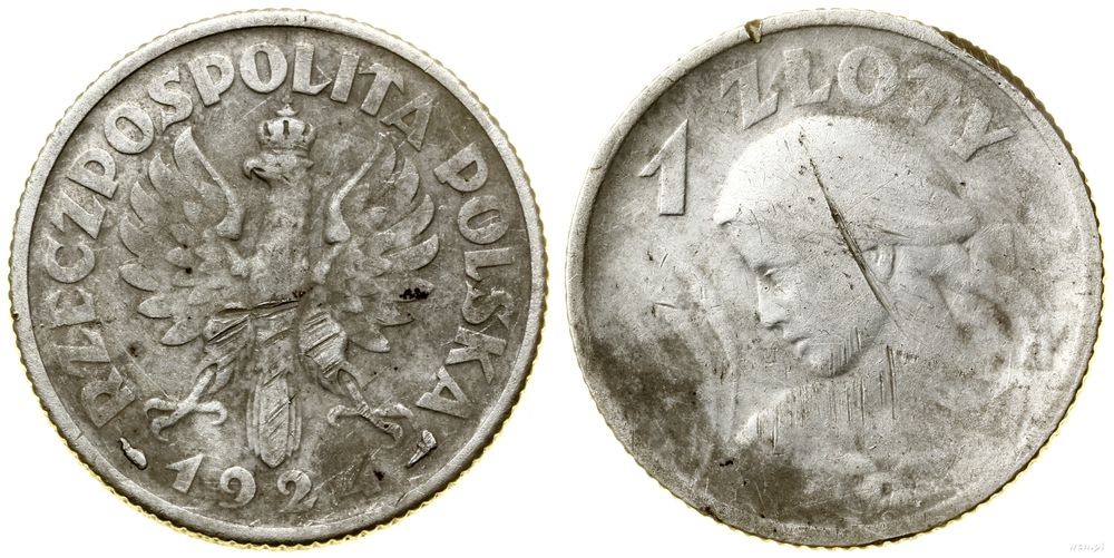 Polska, 1 złoty, 1924