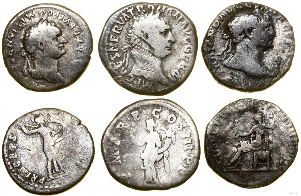 Cesarstwo Rzymskie, zestaw 3 x denar