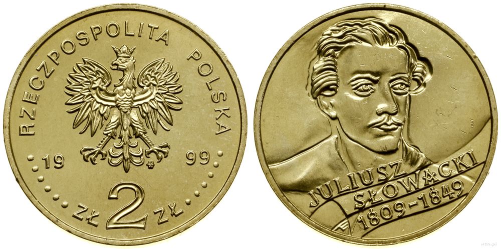 Polska, 2 złote, 1999
