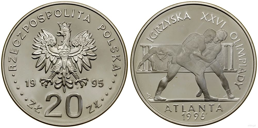 Polska, 20 złotych, 1995