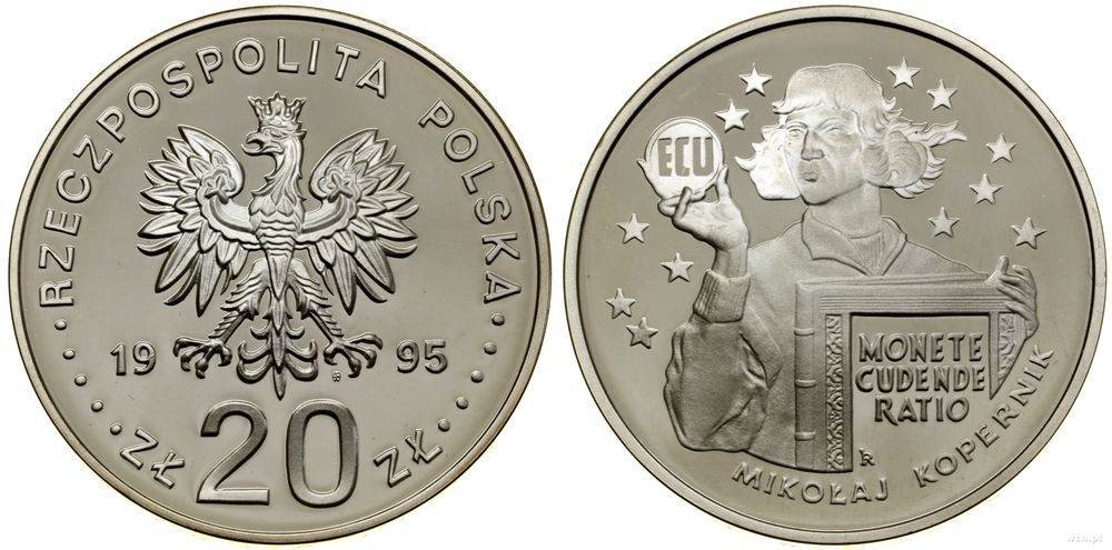 Polska, 20 złotych, 1995