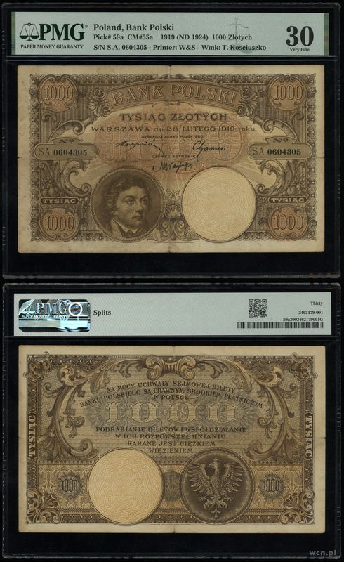 Polska, 1.000 złotych, 28.02.1919