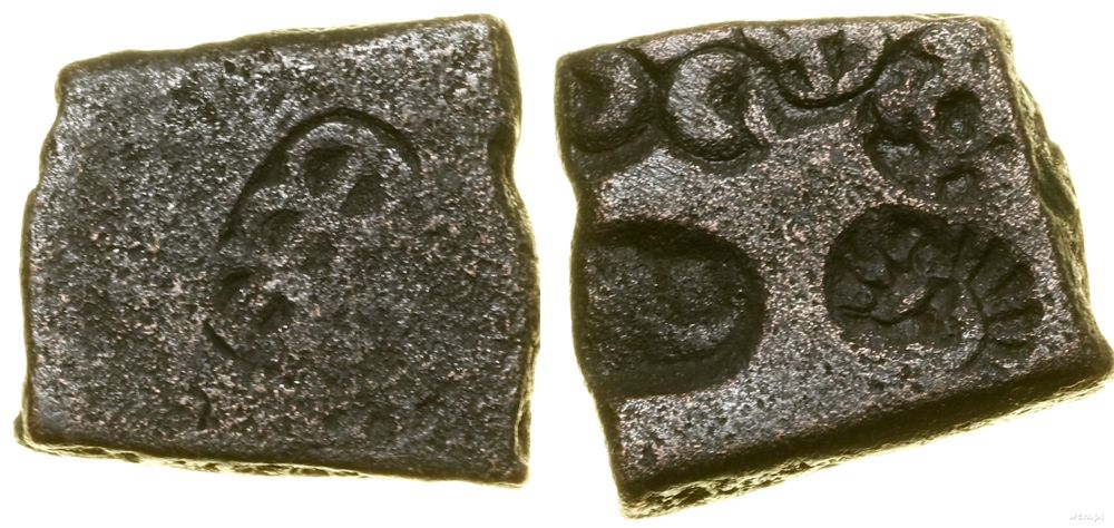 Indie, 1/2 Karshapana, (ok. 187–75 pne)