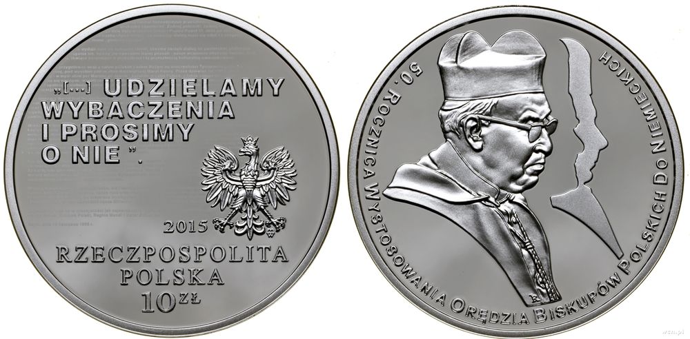 Polska, 10 złotych, 2015