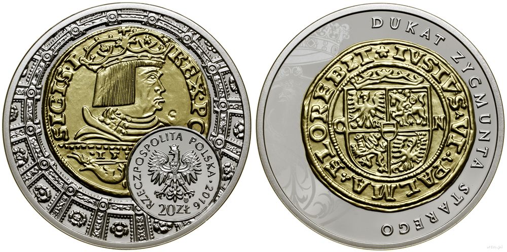Polska, 20 złotych, 2016