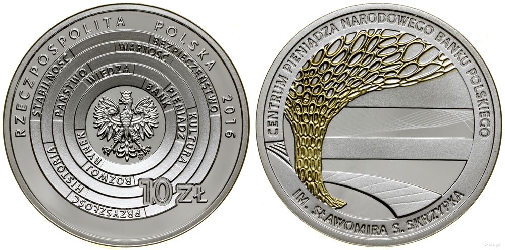 Polska, 10 złotych, 2016