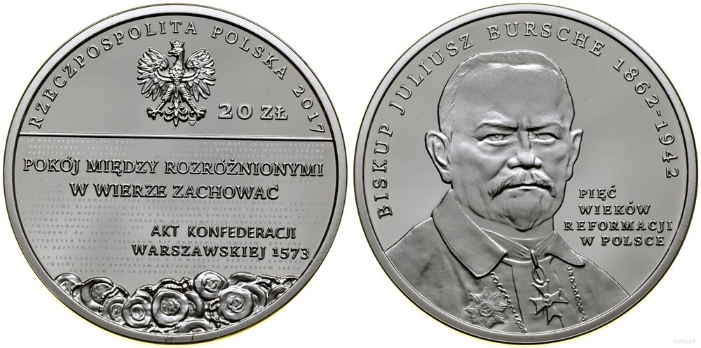 Polska, 20 złotych, 2017