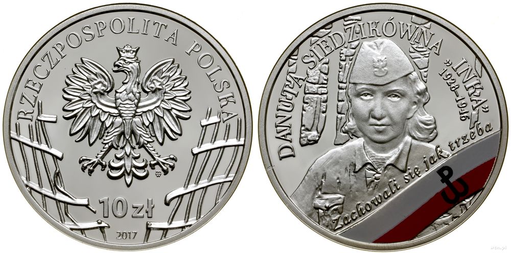 Polska, 10 złotych, 2017