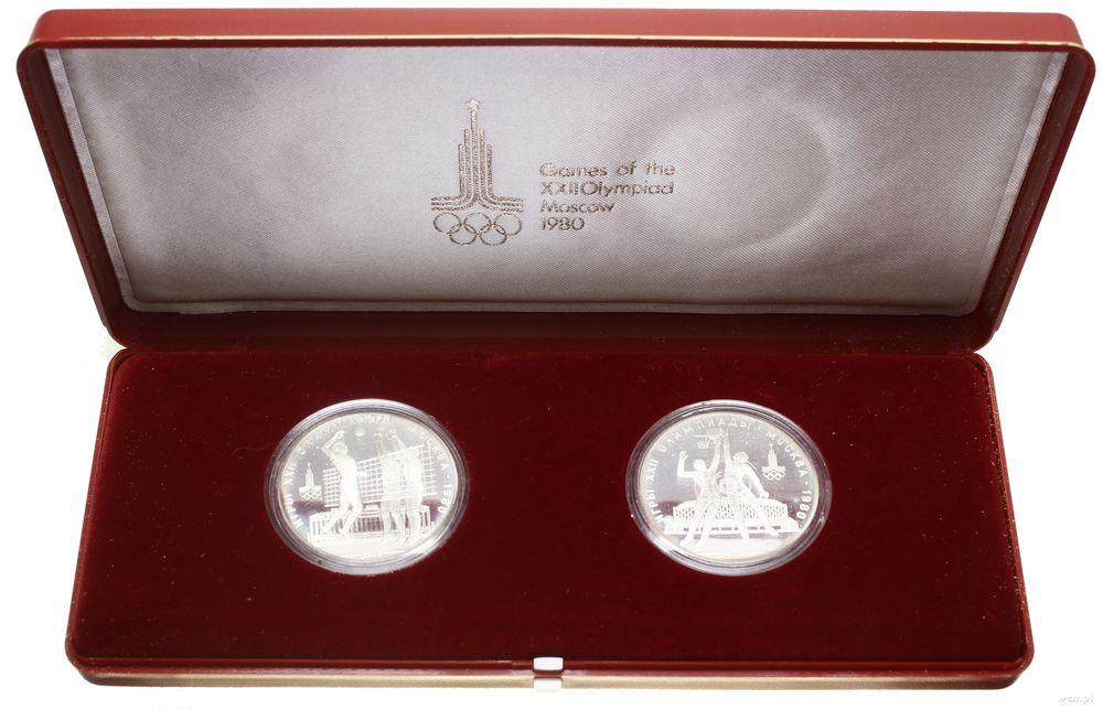 Rosja, zestaw: 2 x 10 rubli, 1979