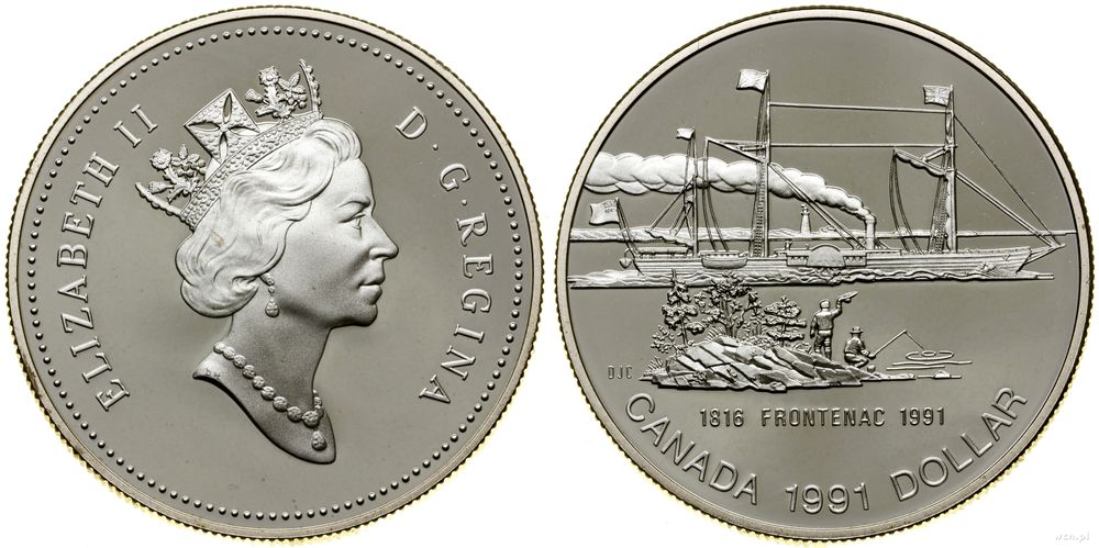 Kanada, 1 dolar, 1991