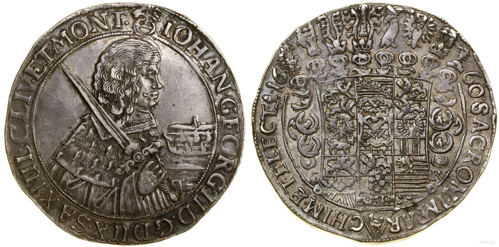 Niemcy, talar, 1660 CR