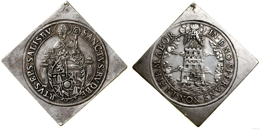 Austria, klipa 1/2 talara, bez daty