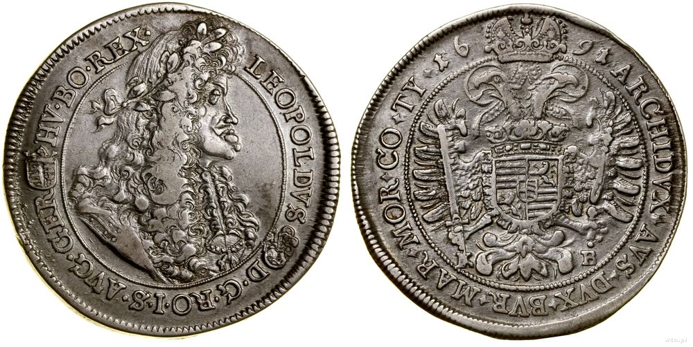 Węgry, talar, 1691 K-B