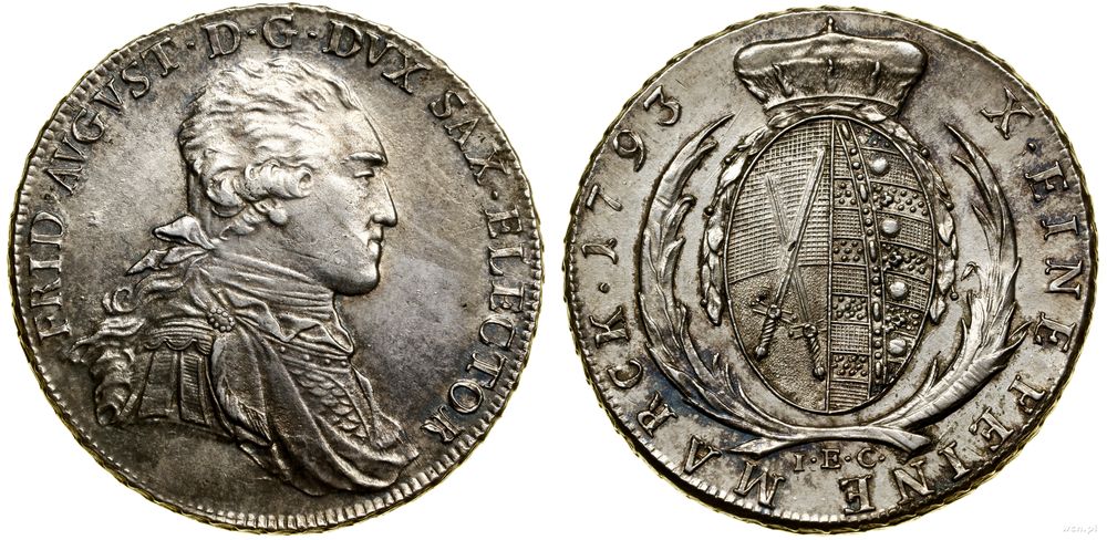 Niemcy, talar, 1793 IEC