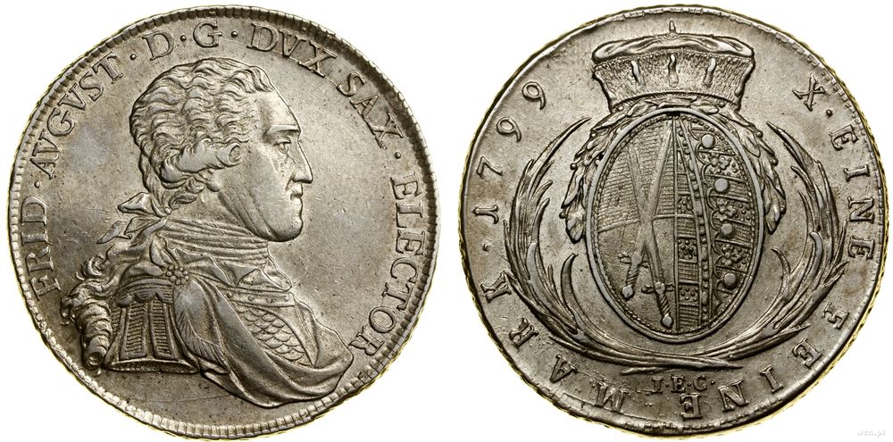 Niemcy, talar, 1799 IEC