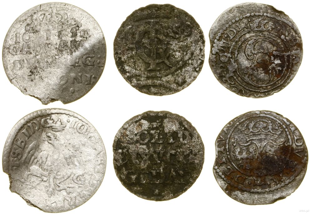 Polska, zestaw 3 monet