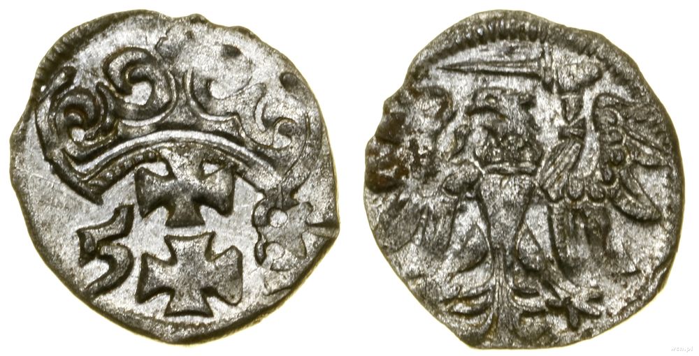 Polska, denar, 1558