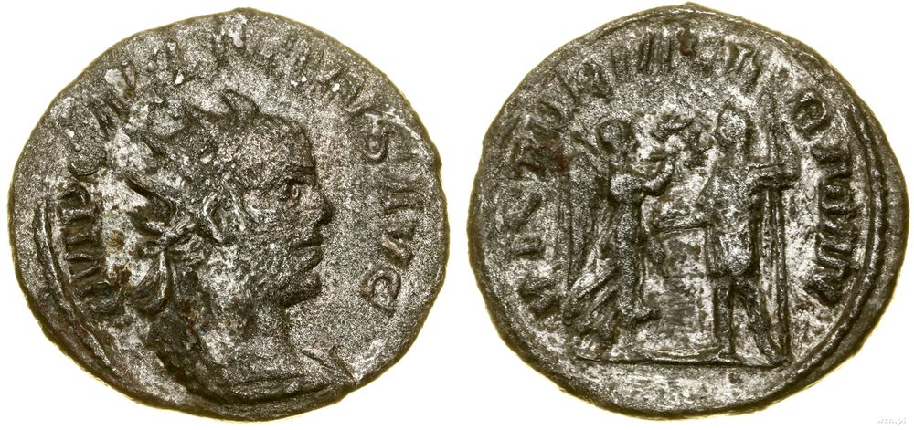 Cesarstwo Rzymskie, antoninian bilonowy, (256–257)